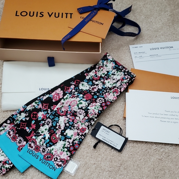 Louis Vuitton Accessories - New in box Louis Vuitton Bandeau Liberty Print with receipt LVberty